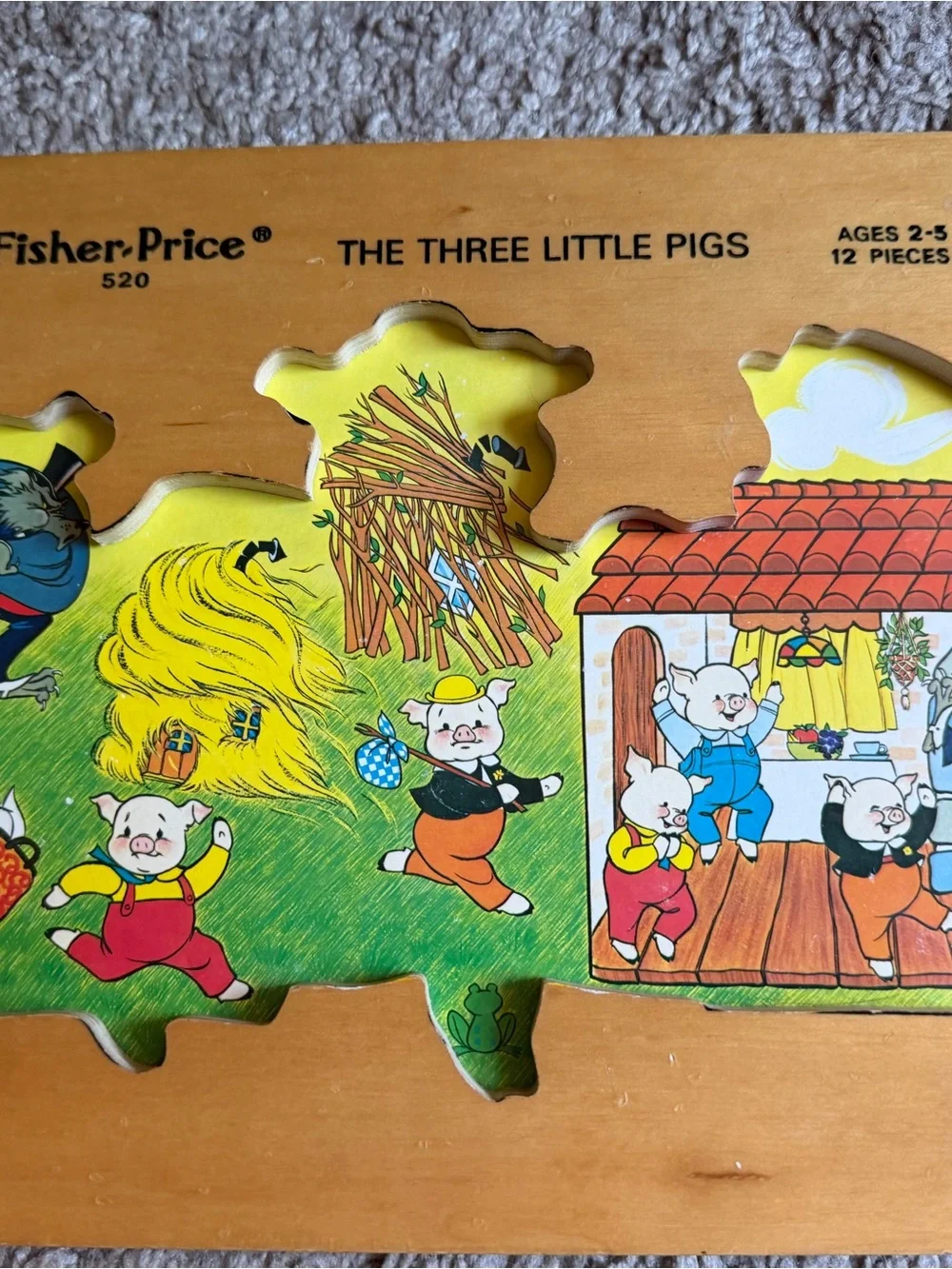 Vintage Fisher-Price Puzzles